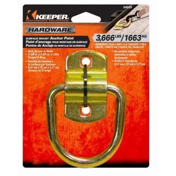 Keeper Tiedown Hardware 4000 Lb 04529